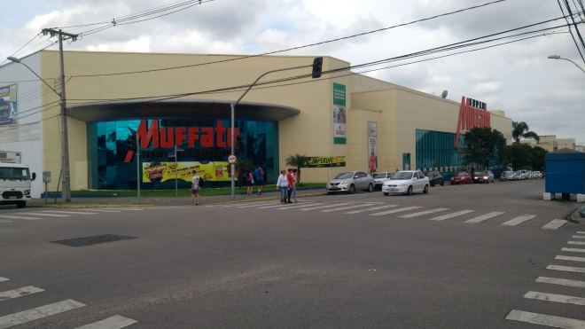 Obra executada pela AR4 Engenharia: SUPERMERCADO MUFFATO SÃO JOSÉ DOS PINHAIS